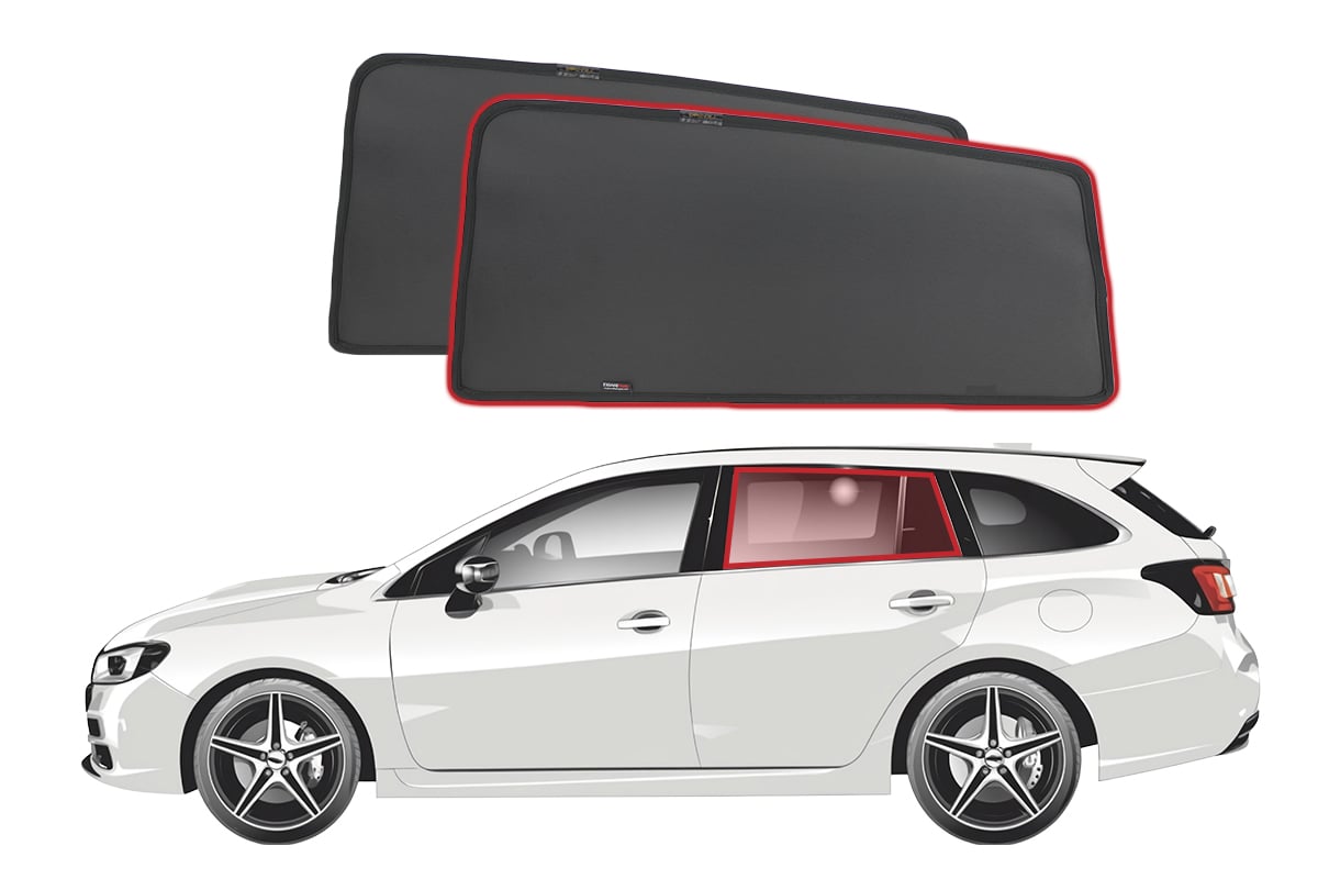 Subaru Levorg Wagon 6th Gen Rear Door Car Window Sun Shades (2014-Present)