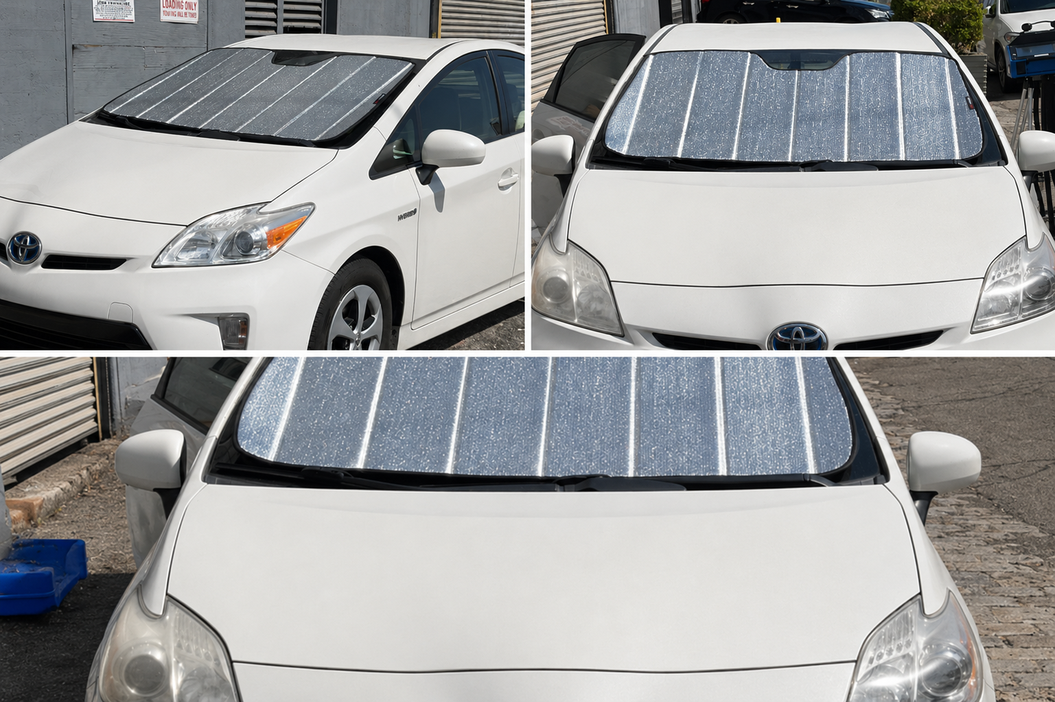 Toyota Prius 3rd Gen Car Window Sun Shades (XW30; 2009-2015)