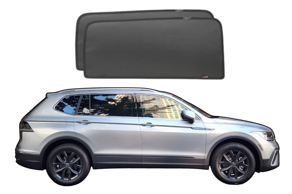 Genuine SNAPSHADES Car Rear Window Shades for Volkswagen Tiguan Allspace Tiguan L 2nd Gen AD BW 2018 2024