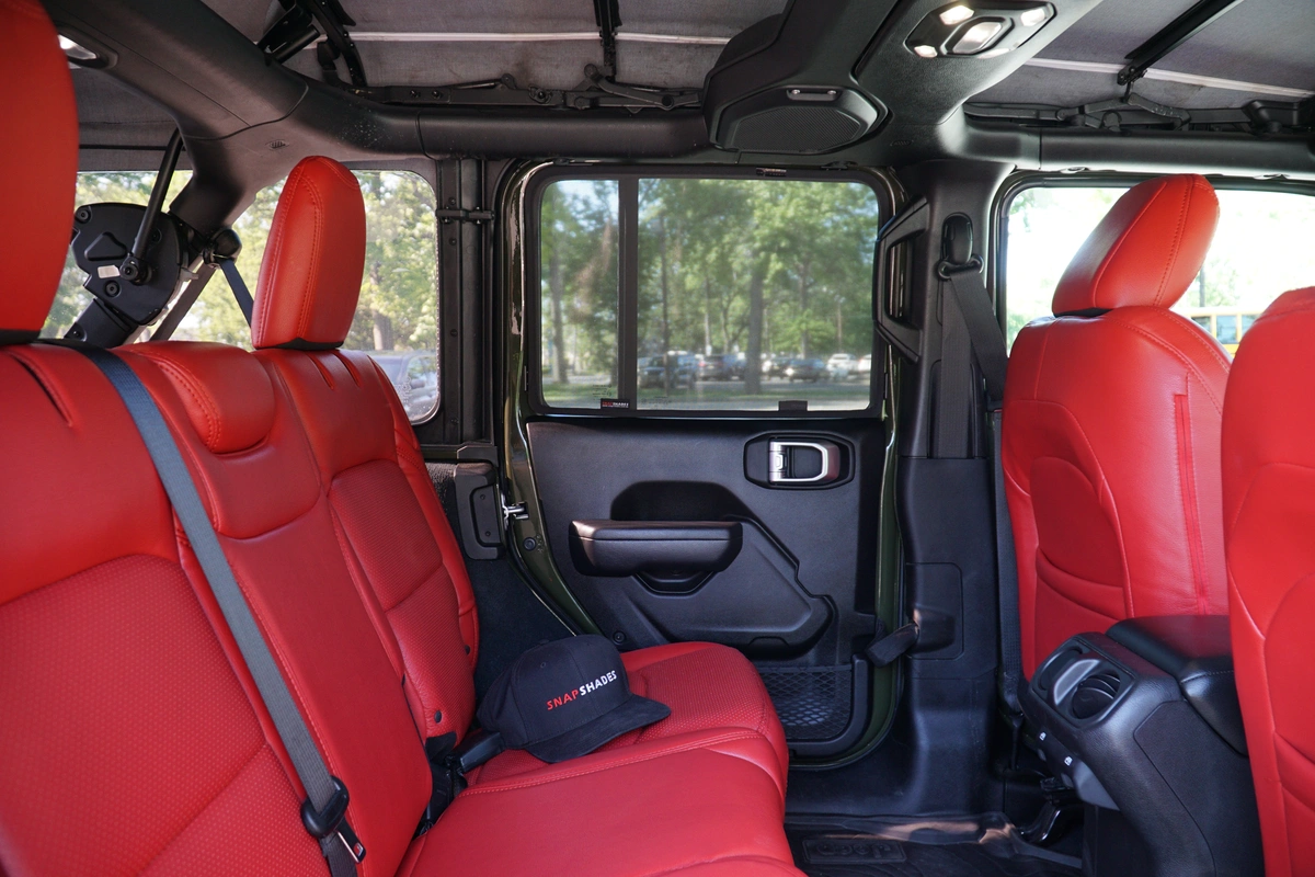 Jeep Wrangler JK Rear Door Car Window Sun Shades (2007-2018)