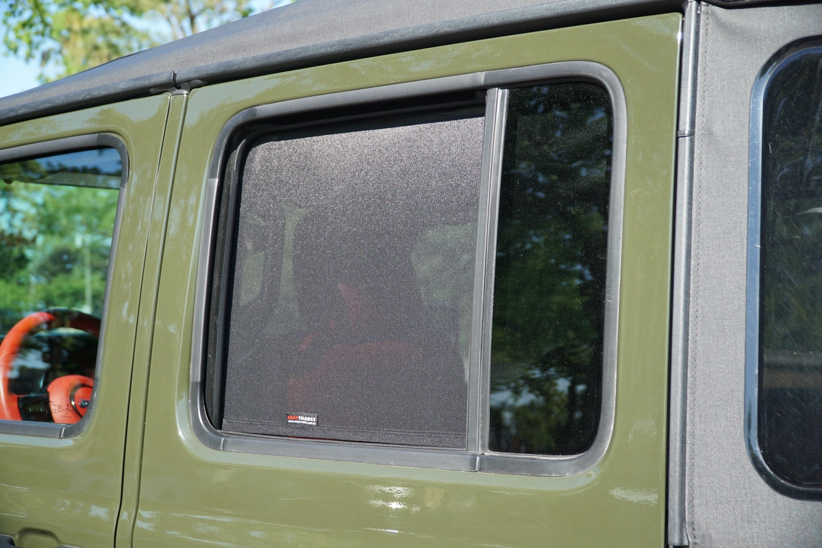 Jeep Wrangler JK Rear Door Car Window Sun Shades (2007-2018)