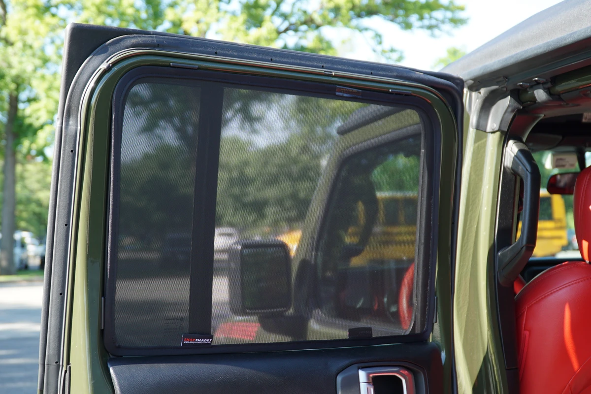 Jeep Wrangler JK Rear Door Car Window Sun Shades (2007-2018)