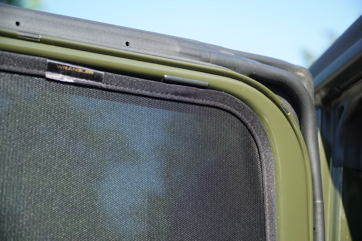 Jeep Wrangler | Gladiator Rear Door Car Window Sun Shades (JL/JT; 2018-Present)*