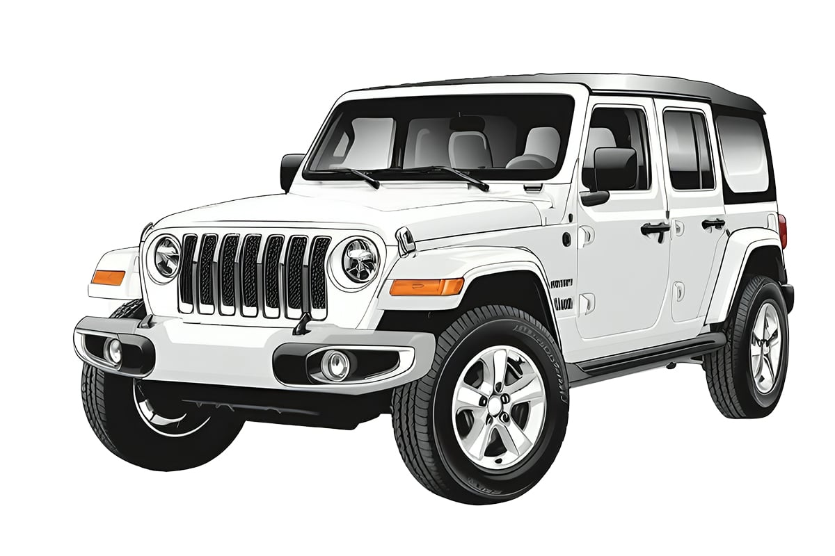 Jeep Wrangler | Gladiator Car Window Sun Shades (JL/JT; 2018-Present)*