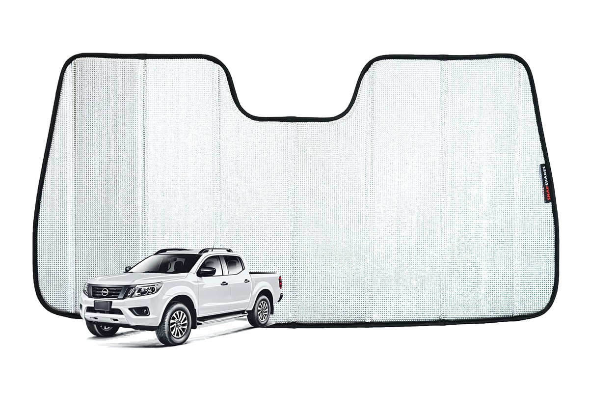 Nissan Navara 2nd Gen Front Windscreen Sun Shades (D40; 2004-2021)