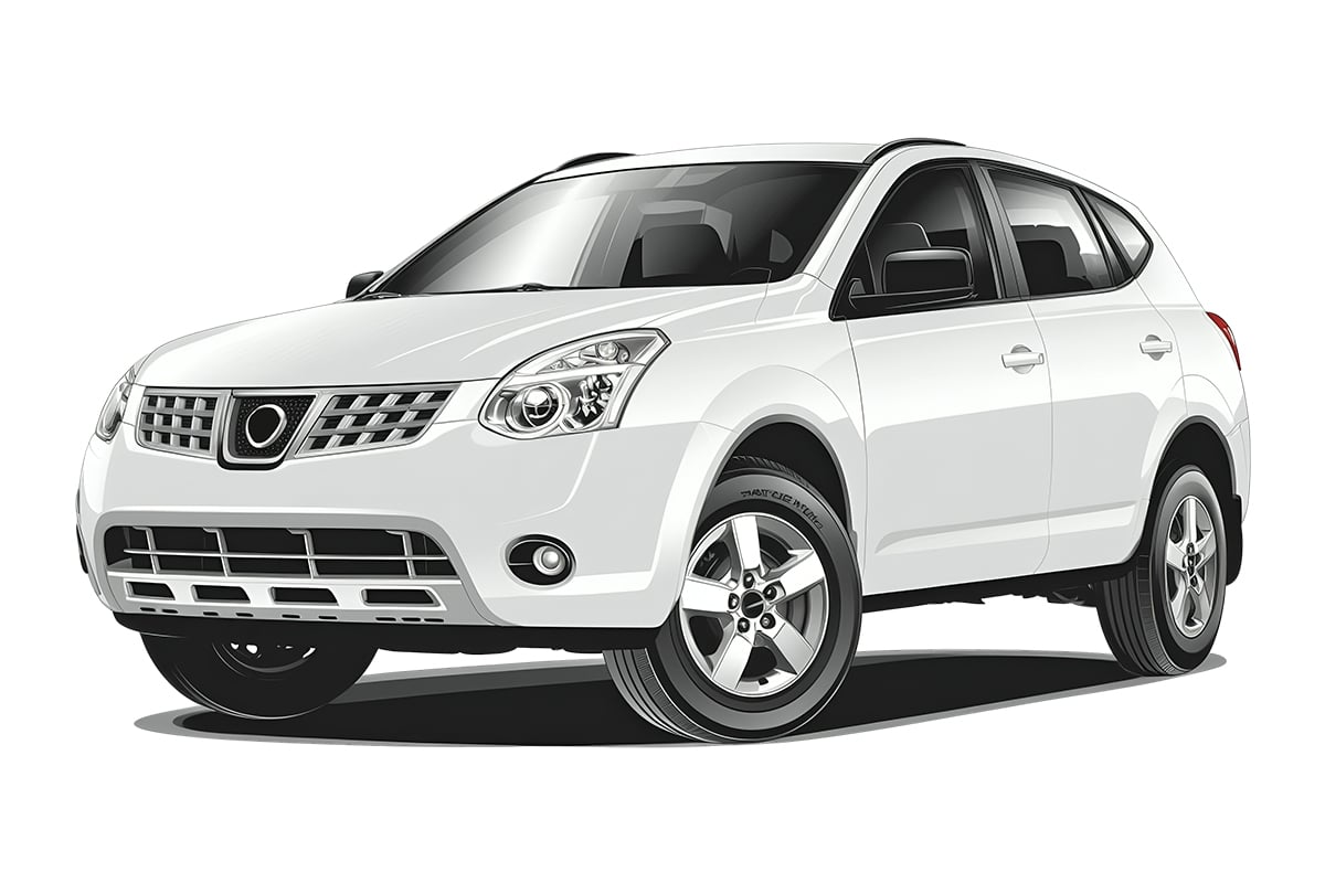 Nissan Rogue | Rogue Select 1st Gen Car Window Sun Shades (S35; 2008-2015)