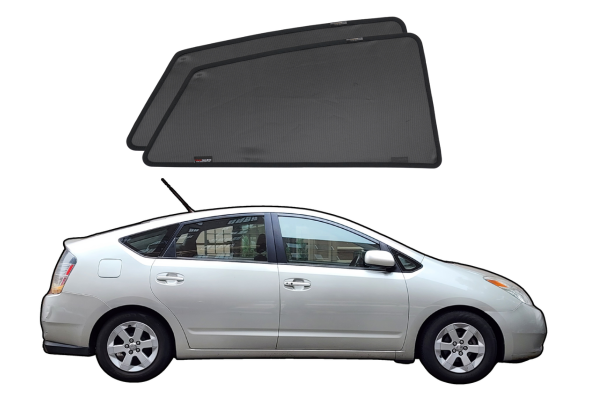Genuine SNAPSHADES Car Rear Window Shades for Toyota Prius 2nd Gen XW20 2003 2009