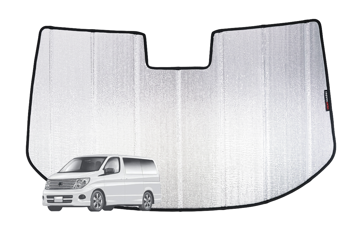 Nissan Elgrand/Quest 3rd Generation Front Windscreen Sun Shade (E52; 2010-Present)